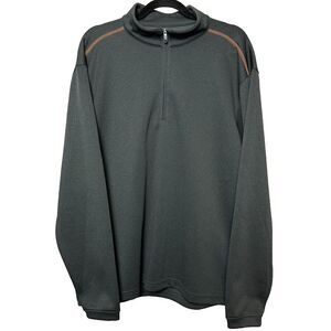 2/$30 Pebble Beach 1/4 Zip Pullover Sweatshirt Mens L Golf Outdoors Athleisure